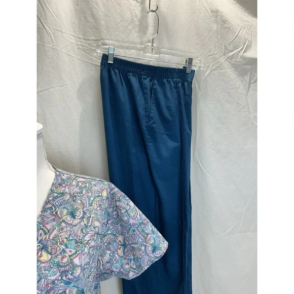 Crest Nursing scrub SET Sz S Hunter‎ Green Healthcare, dental, vet, pharmacy - Picture 5 of 9